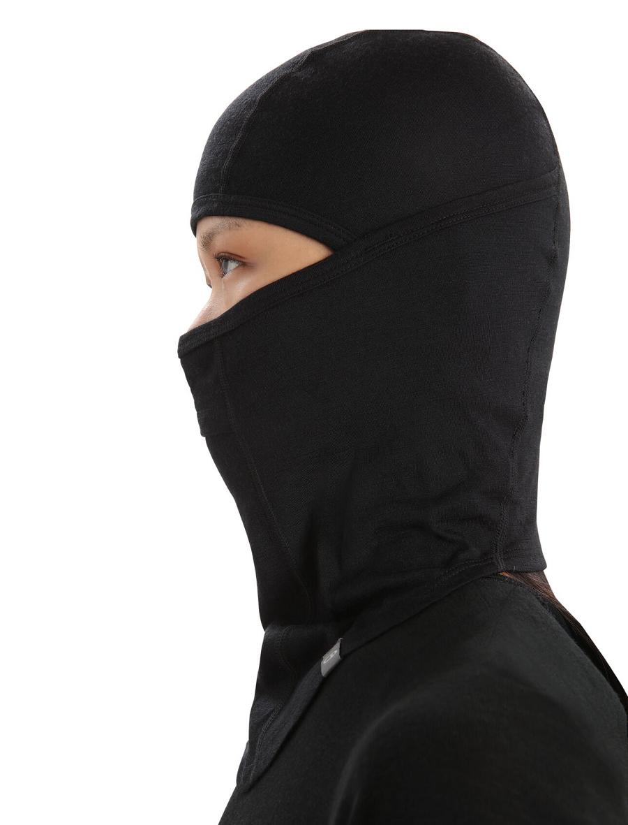 Bandeau Icebreaker Unisex Merino Oasis Balaclava Homme Noir | FR 1083NWYB